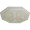 Ekena Millwork Spring Octagonal Ceiling Medallion (Canopies up to 3"), 29 1/8"OD x 2 1/4"ID x 1 1/8"P, Flash Blue CM30SPFBS - alternate 4
